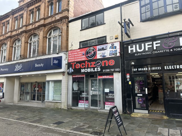 shop for sale Buxton town centre